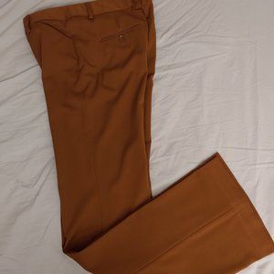 Express Editor Career Camel Brown Pants 00R